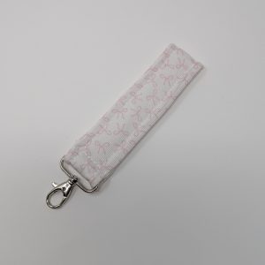 Porta-chaves lacinhos rosa